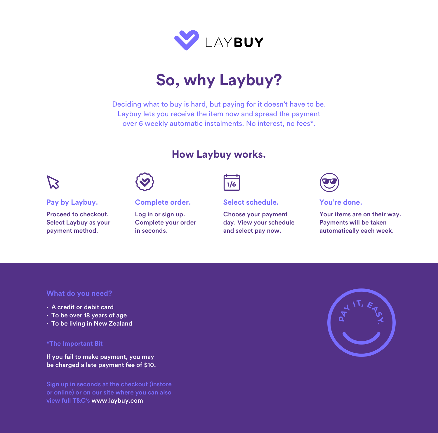 How Laybuy works